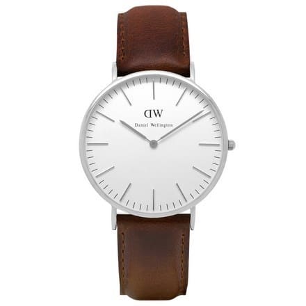 DW00100023 CLASSIC BRISTOL SILVER 40 MM