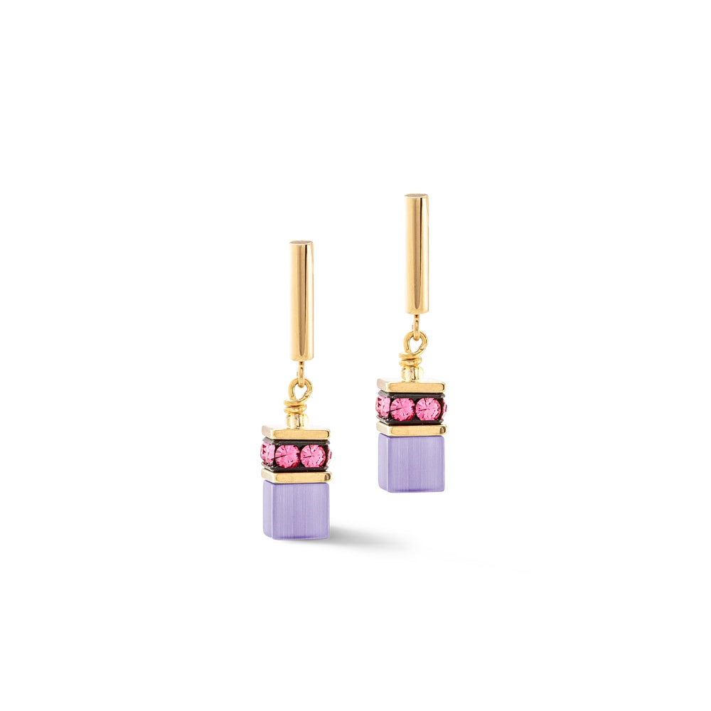 2810/21-1500 CDL Double Geocube Multicolor Earring