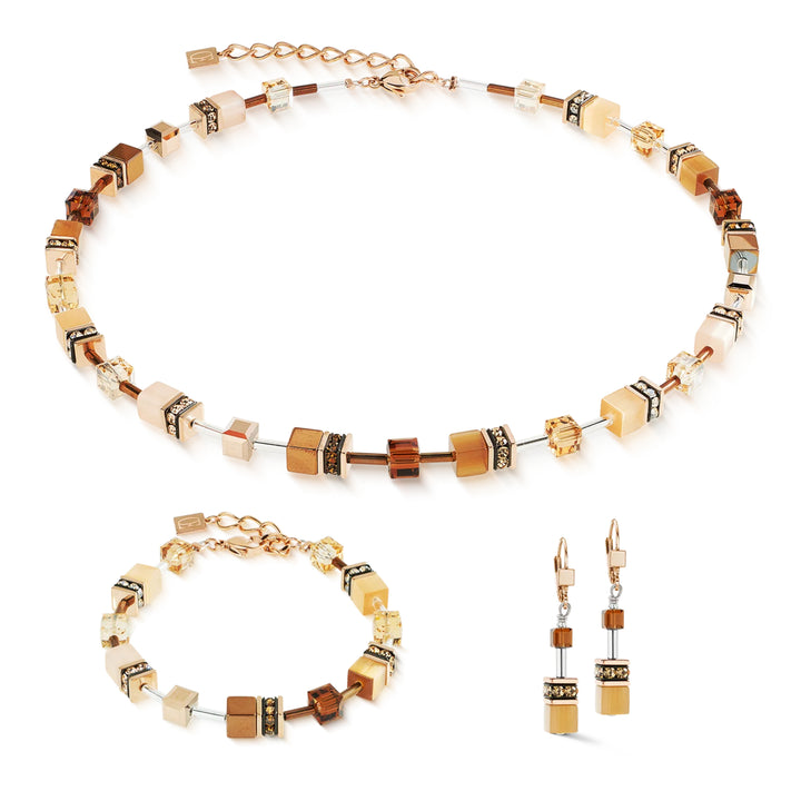 Collana GeoCUBE® Iconic Mocha Mousse