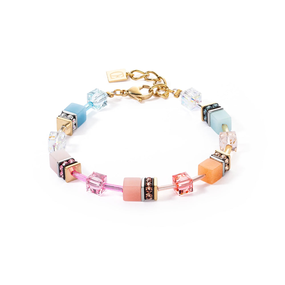 2838/30-2028 cdl geocube water-apricot bracelet or