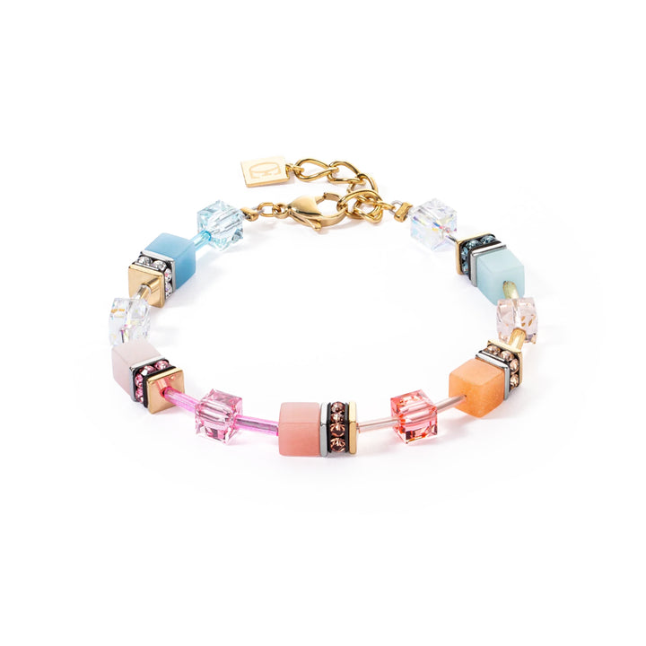 2838/30-2028 cdl geocube water-apricot bracelet or