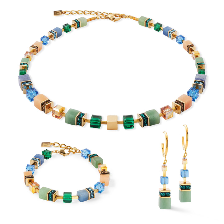 Collana GeoCUBE® Precious Statement oro-spring