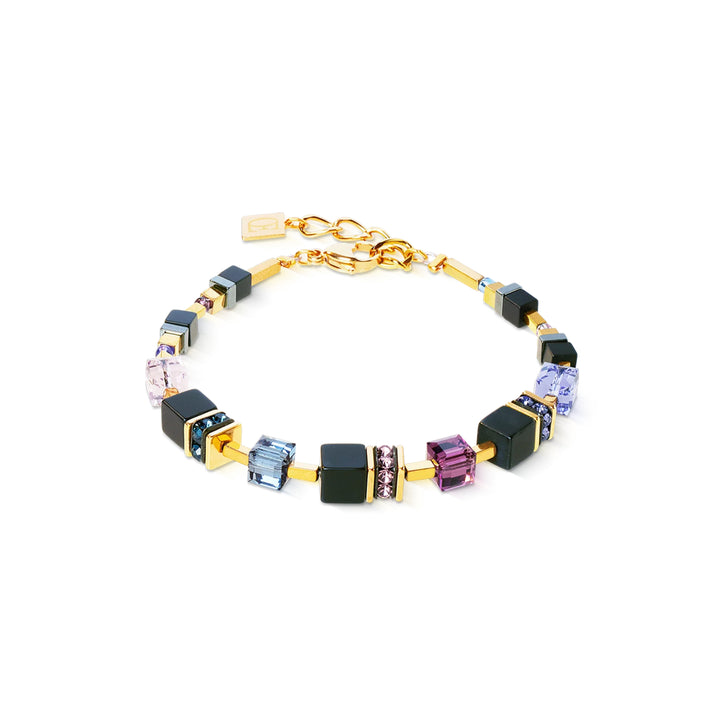 Bracciale GeoCUBE® Precious Classic Blue Moon oro