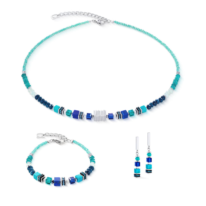 cdl wave cube ottanio collana argento