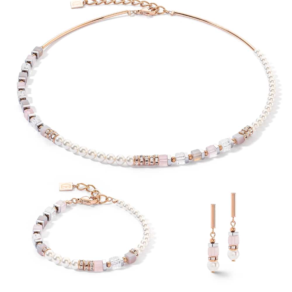 4354/21-1920 precious fusion offset gold earrings