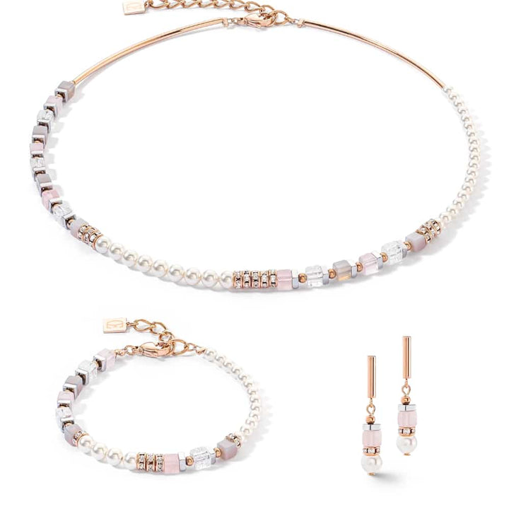 4354/21-1920 precious fusion offset gold earrings