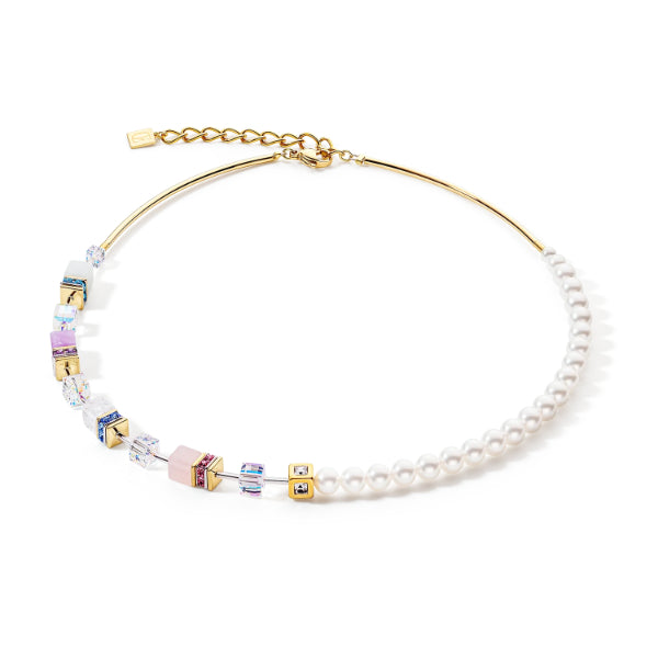 5086/10-1522 Geocube precious multic pastel pearls