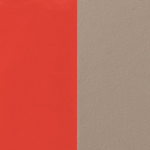 703215299DG000 CUIR 8MM CORAIL VERNIS/TAUPE