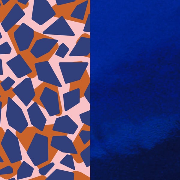 702145799P1000 CUIR 40MM GIRAFE / BLEU VERNIS