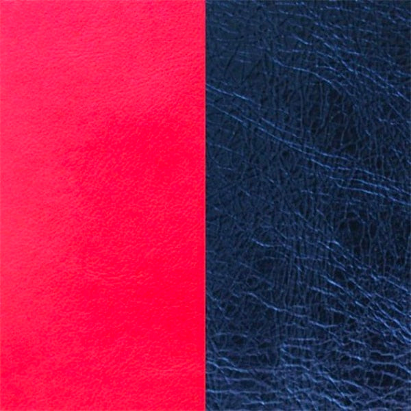 702145899BG000 LEATHER BAND 14MM CORAL/METAL BLUE