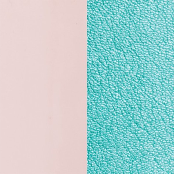 702145899C5000 LEATHER BAND 14MM PATENT NUDE/BLUE