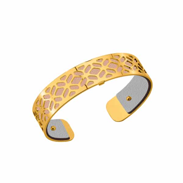 702145899MP000 LEATHER BAND 14MM GREY/PINK