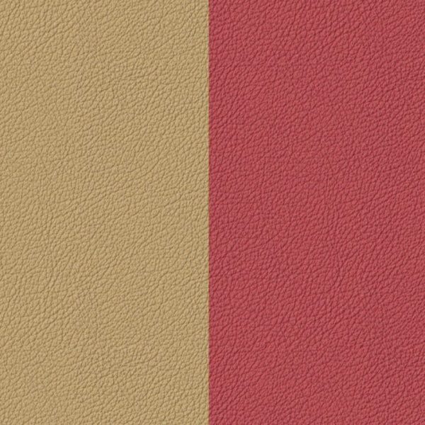 702145899EA000 CUIR 14MM SABLE/BOIS DE ROSE