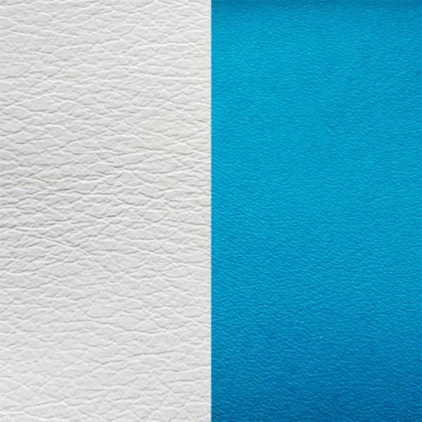 702755199A2000 LEATHER BAND 25MM TURQUOISE /WHITE