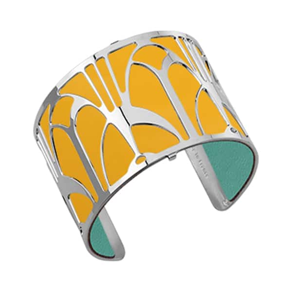 702755199C3000 LEATHER BAND 25MM YELLOW/BASALT BLUE