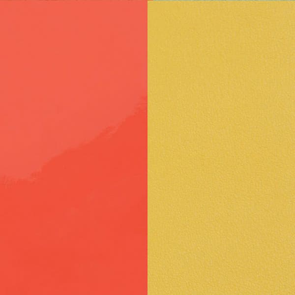 702755199CY000 CUIR 25MM NEON ORANGE CANARIE