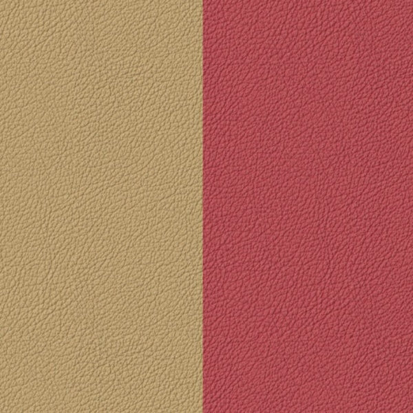 702755199EA000 CUIR 25MM SABLE/BOIS DE ROSE