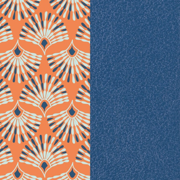 702755199P0000 CUIR 25MM PAON / BLEU DENIM