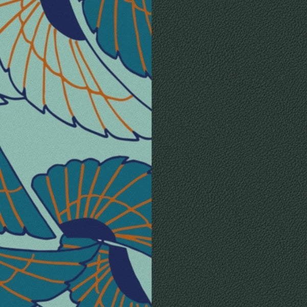 702755199PV000 CUIR 25MM AILES/PETROLE