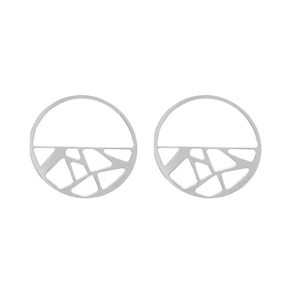 70318841600000 GIRAFE HOOP EARRINGS 43mm