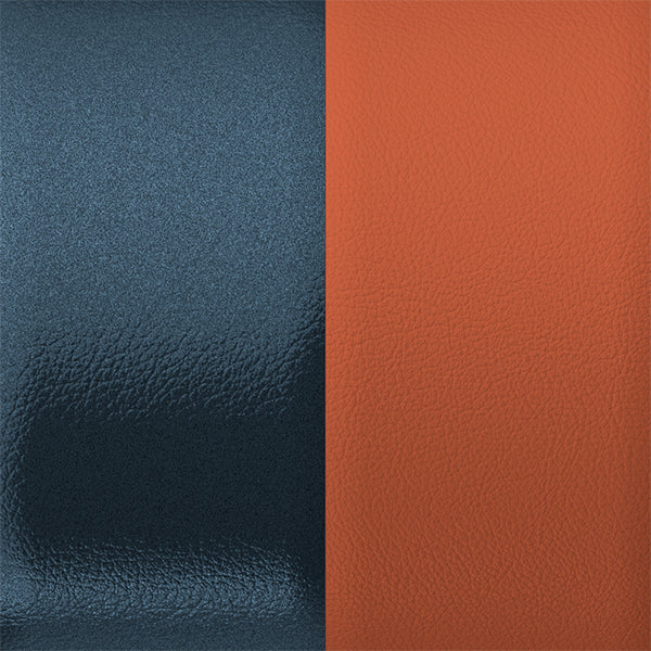 night blue/mocha round 16mm leather