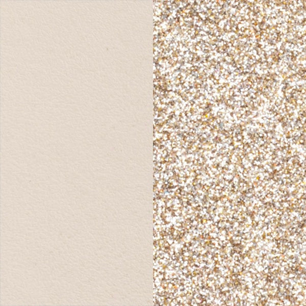703218484C4000 VYNIL PIECE 14MM CREAM/GOLDEN GLITT
