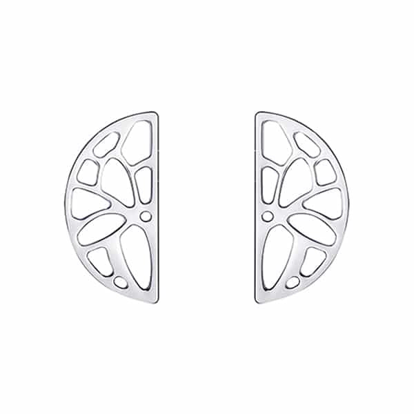 70331091600000 30MM SILVER NENUPHAR EARRINGS