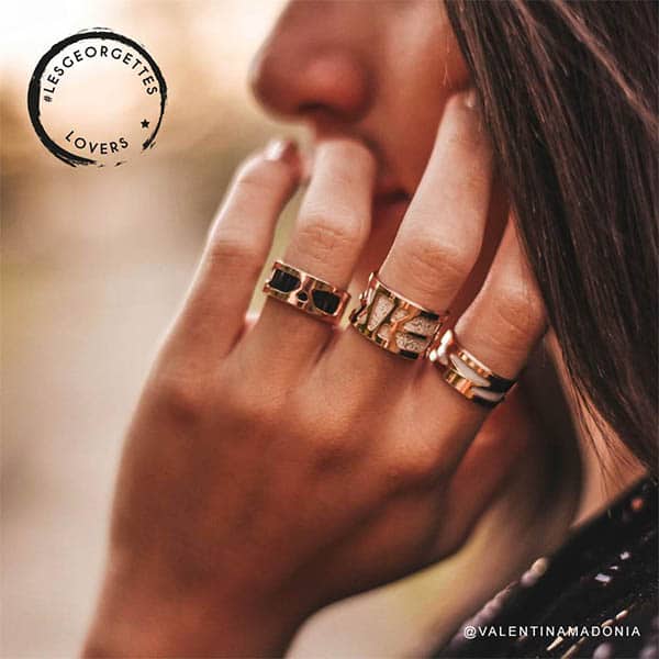 70373830108054 ARBRE DE VIE 8MM GOLD WITH ZIRCONIA