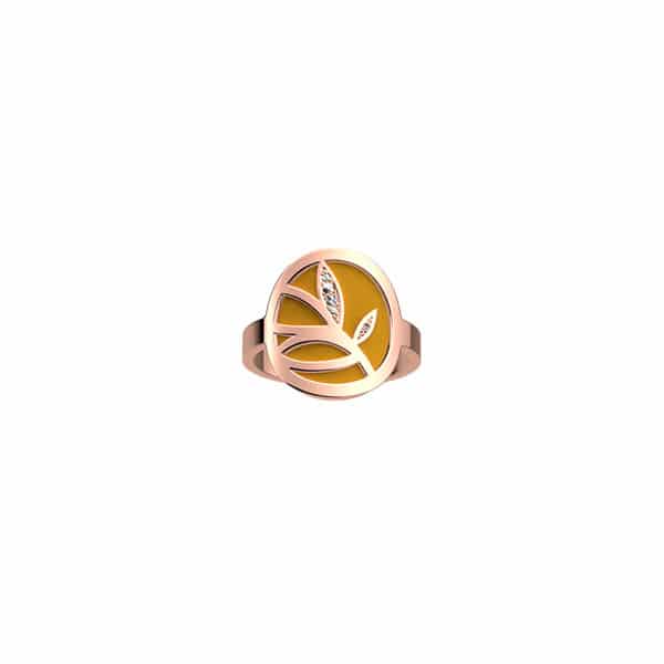 70380454008054 ARBRE DE VIE 16MM ROSE GOLD WITH ZIR