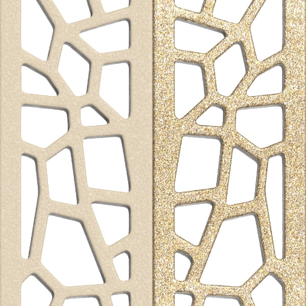 704008599c4000 Girafe Cream/Gold sequin 25mm