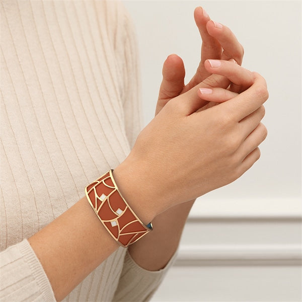 70401530108000 bracciale charleston 25 mm oro gial