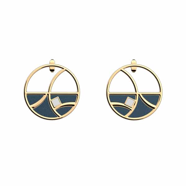 70411861908000 Charlesten gold hoop earrings