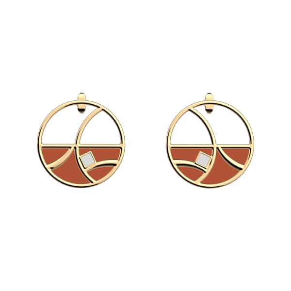 70411861908000 Charlesten gold hoop earrings