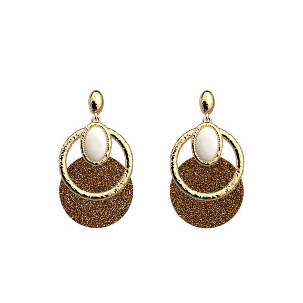 orecchini a cerchio mirage finitura oro giallo