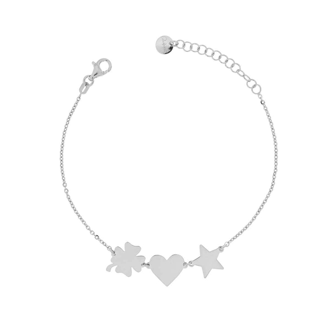 BR3SOGGBSCQ BRACCIALE BIANCO STE CUO QUAD