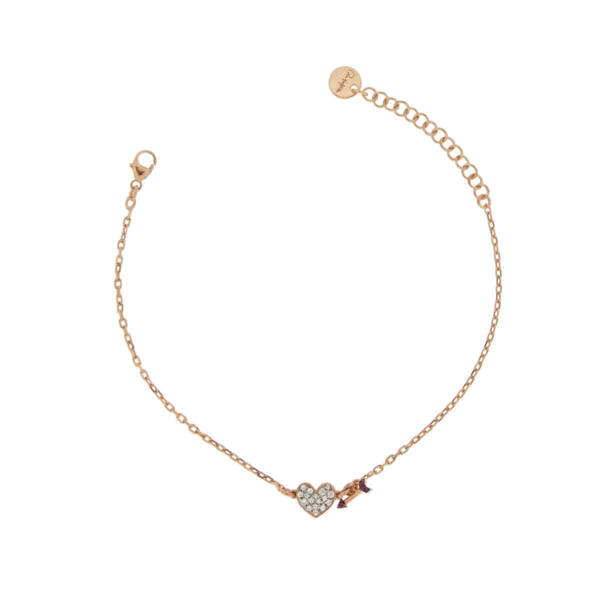 BRZ-201-C4 BRACCIALE ARG 925 QUADR FERRO DI CAVALL