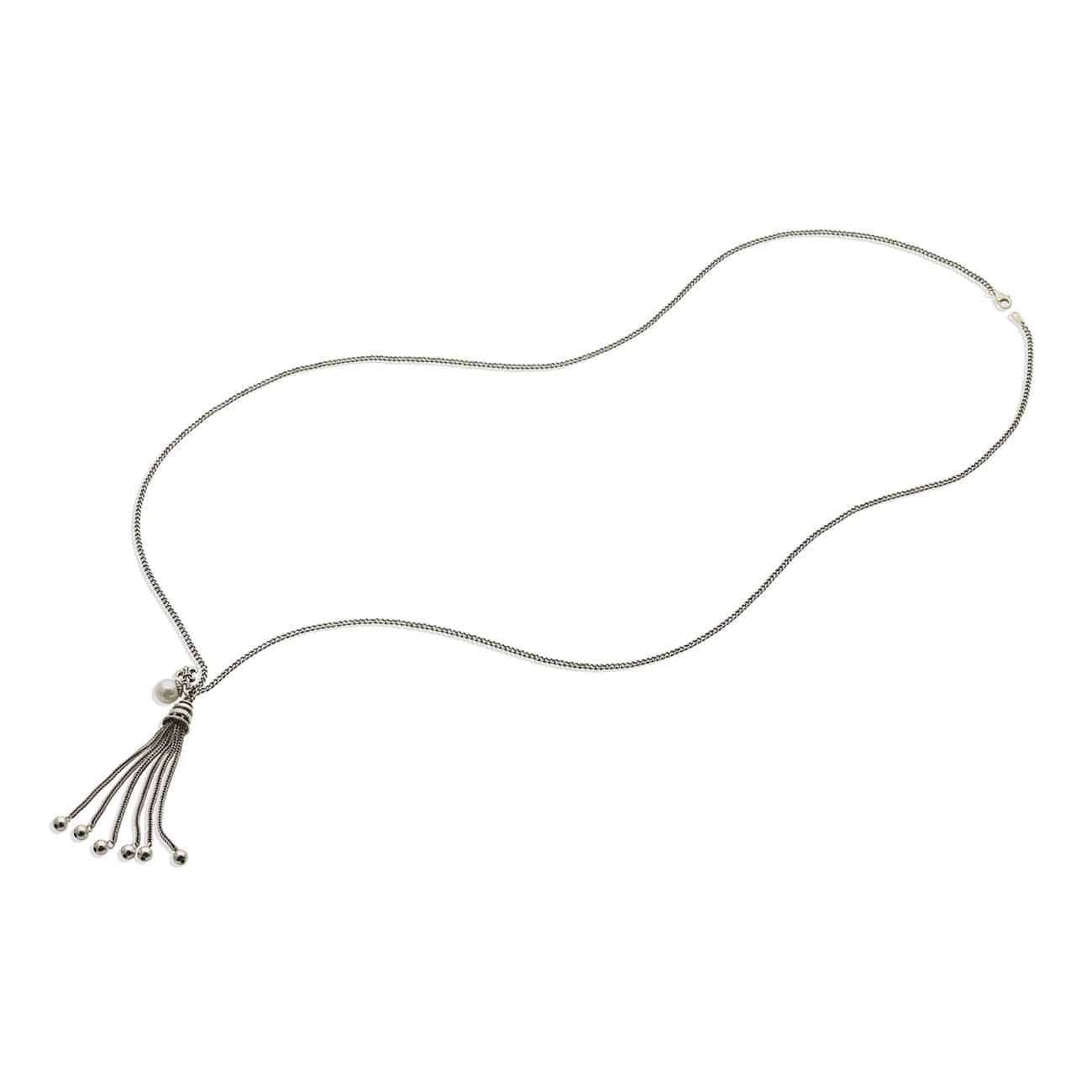 CL1162Y COLLANA ARGENTO E PERLE