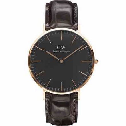 DW00100128 DW CLASSIC YORK ROSE' GOLD 40 MM