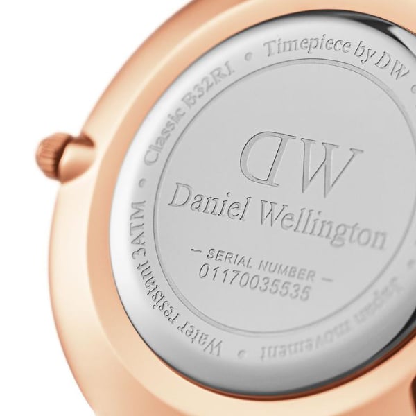 DW00100168 DW CLASSIC SHEFFIELD ROSE GOLD 32MM