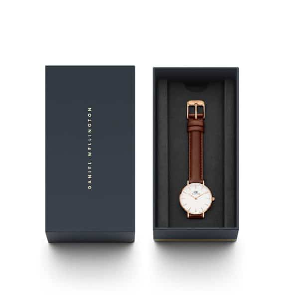 DW00100231 DW PETITE ST MAWES ROSE GOLD 28MM