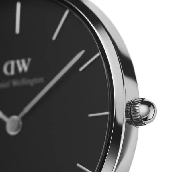 DW00100237 DW CLASSIC PETITE ST MAWES SILVER 28MM