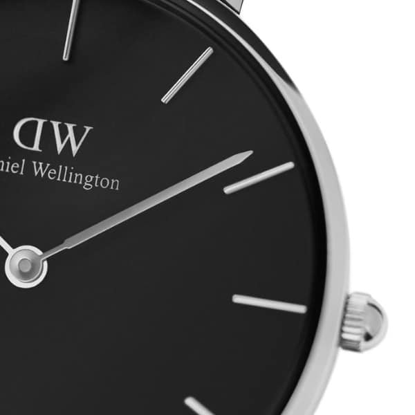 DW00100237 DW CLASSIC PETITE ST MAWES SILVER 28MM