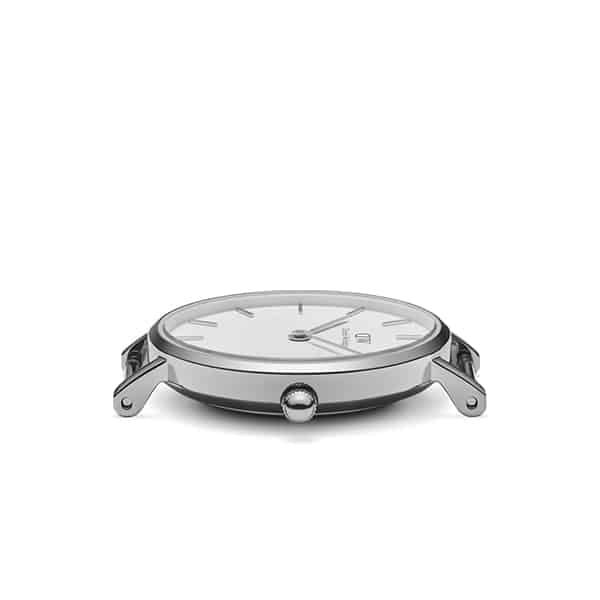DW00100242 DW 28MM SILVER WHITE PETITE SH WATCH