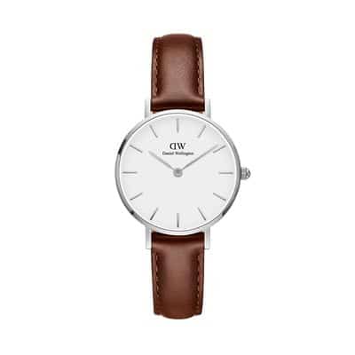 DW00100243 DW CLASSIC PETITE ST MAWES 28MM SILVER
