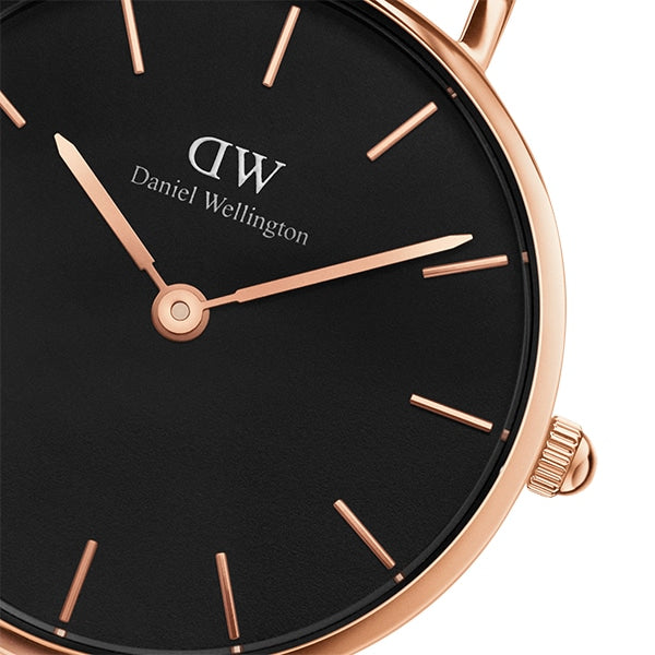 DW00100245 DW 28MM ROSE BLACK PETITE ASHF WATCH