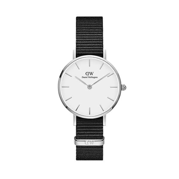 DW00100252 OROLOGIO DW 28MM SILVER WHITE PETITE CO
