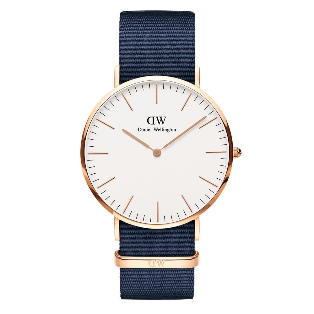 DW00100275 CLASSIC BAYSWATER ROSE GOLD 40MM