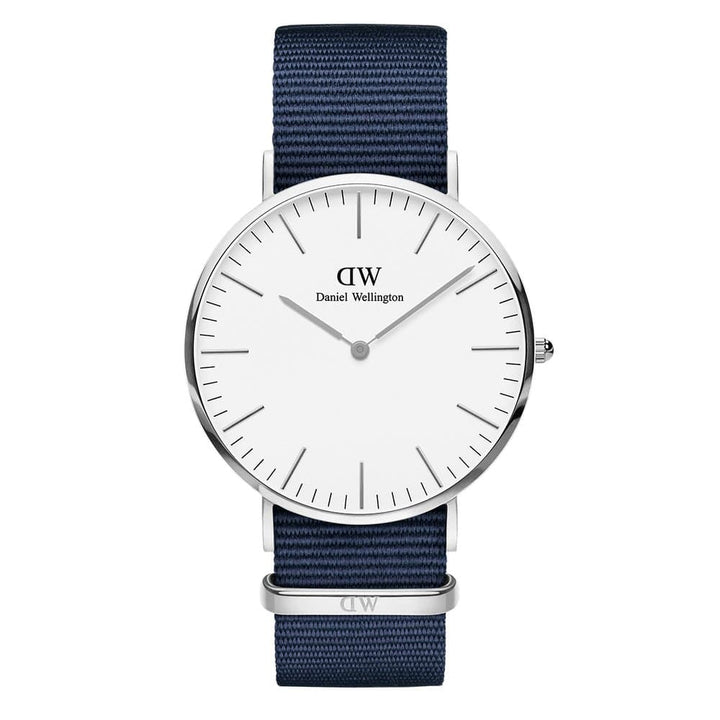 DW00100276 CLASSIC BAYSWATER SILVER 40MM