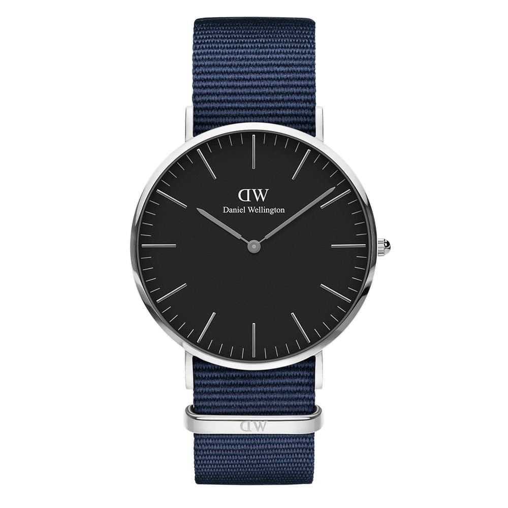 DW00100278 CLASSIC BAYSWATER SILVER 40MM
