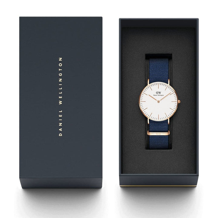 DW00100279 CLASSIC BAYSWATER ROSE GOLD 36MM